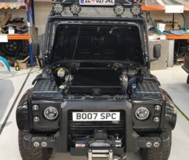 EV Land Rover Defender Spectre ECC